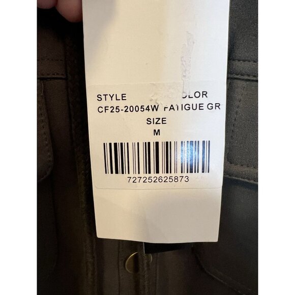 Central Park West Women’s Brady Ponte Army Jacket Medium Olive Utility NWT - Picture 10 of 13